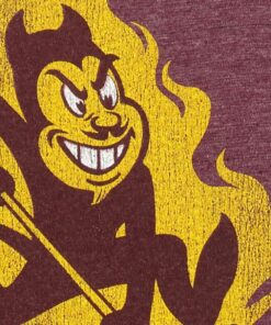 Original Retro Brand Arizona State Sun Devils Vintage Sparky Tri-Blend T-Shirt, Arizona State Sun Devils NCAA Sweatshirts, Hoodie, Shirt Gifts for Fans