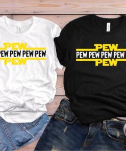 PEW PEW Shirt, Funny Star Wars Shirt, Disney shirts, Unisex Disney Shirts, Disney Family Shirts, Star Wars Shirt, Disney Matching Gift For Men Women Kid Hoodie Sweatshirt Toddler Shirt