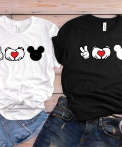 Peace Love Mickey, Disney Shirts, Disney Shirts for Women , Disney World Shirt, Disney Shirts for Girls, Disneyland Shirt, Kids