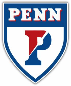 Penn Quakers University College NCAA Logo Vinyl Decals Sticker For Car Truck Door And Window Laptop Gifts For Fans