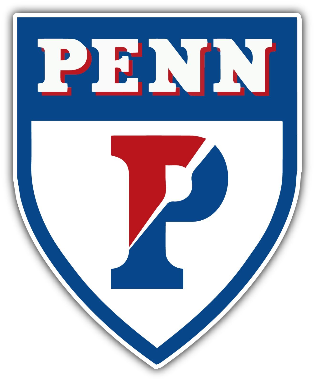 Penn Quakers University College NCAA Logo Vinyl Decals Sticker For Car Truck Door And Window Laptop Gifts For Fans