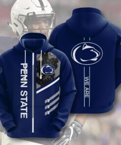 Penn State Nittany Lions Ncaa 3D All Over Print Hoodie, Zip-Up Hoodie