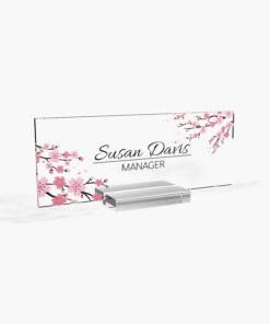 Personalized Acrylic Nameplate Desk Decor Office Unique Gift For Him And Her Occasion Boss Teacher Friend