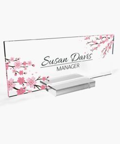 Personalized Acrylic Nameplate Desk Decor Office Unique Gift For Him And Her Occasion Boss Teacher Friend