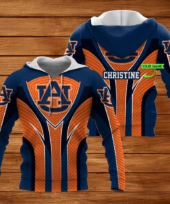 Personalized Auburn Tigers 3D All Over Print Zip Hoodie Gifts For Ncaa Fans