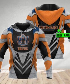 Personalized Auburn Tigers 3D All Over Print Zip Up Hoodie Gifts For Ncaa Fans