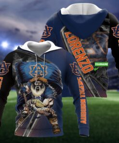 Personalized Auburn Tigers University 3D All Over Print Zip Hoodie Gifts For Ncaa Fan