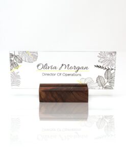 Personalized Desk Name Plaque, Acrylic Office Plaque With Name Best Boss Gifts