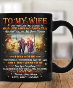 Personalized Mug To My Wife From Husband Mug For Couple On Anniversary Valentine Day Gifts For Her I Just Want To Be Your Last Everything Custom Name