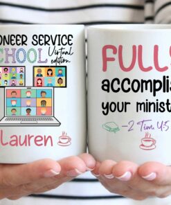 Personalized Pioneer School 2022 Mug, Pioneer Service School Gifts, Jw Gifts, Jw Coffee Mug, Jw Pioneer School 2022