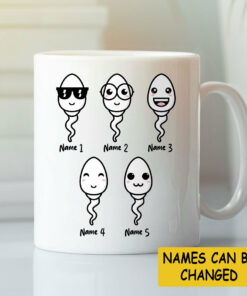 Personalized Seems Like Yesterday I Was Chilling In Your Balls Mug