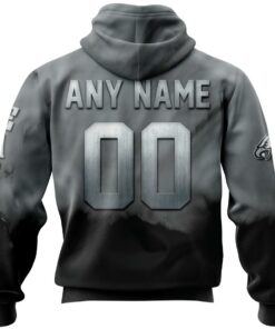 Philadelphia Eagles Skull Hoodies Custom Name & Number Gifts for Fans