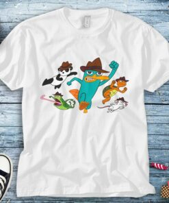 Phineas and Ferb O.W.C.A.T Funny Disney Unisex Tee Adult T-shirt Kid Shirt Long Sleeve Hoodie Sweatshirt Woman's Tank