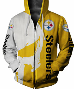 Pittsburgh Steelers Hoodies Skull Printed Gifts for Fans