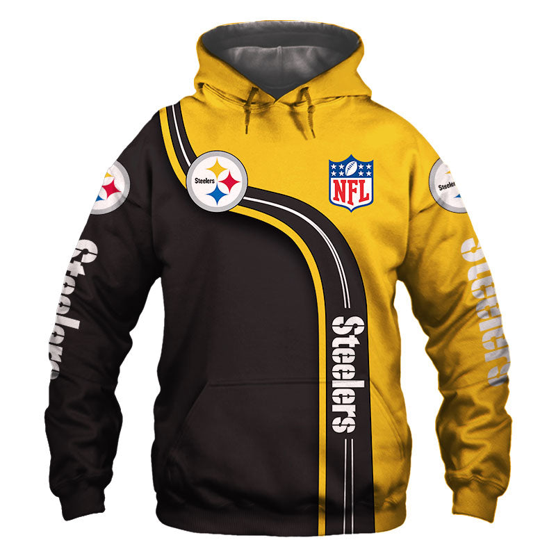 Pittsburgh Steelers Pullover Hoodies 3D Highway Steelers Gifts for Fans