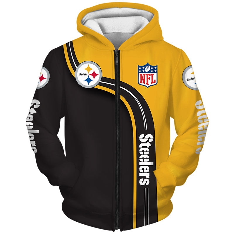 Pittsburgh Steelers Pullover Hoodies 3D Highway Steelers Gifts for Fans