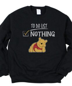 Pooh To Do List Nothing Shirt, Funny Winnie The Pooh Shirt, Winnie The Pooh Disney Shirt, Pooh Bear Shirt, Pooh Inspired, Disney Shirt Gift Adult Kid Toddler Tee