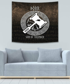 Porr God Of Thunder Tapestry for Wall Décor