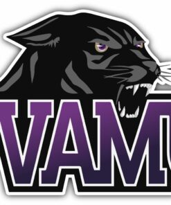 Prairie View A&M Panthers College NCAA Logo Vinyl Decals Sticker For Car Truck Door And Window Laptop Gifts For Fans