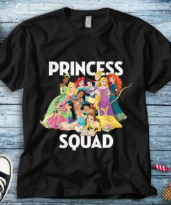 Princess Squad Disney Princess Funny Unisex Tee Adult T-shirt Kid Shirt Long Sleeve Hoodie Sweatshirt Woman's Tank