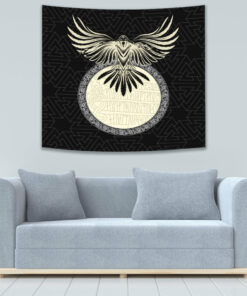 Raven Tapestry Viking Style Wall Décor