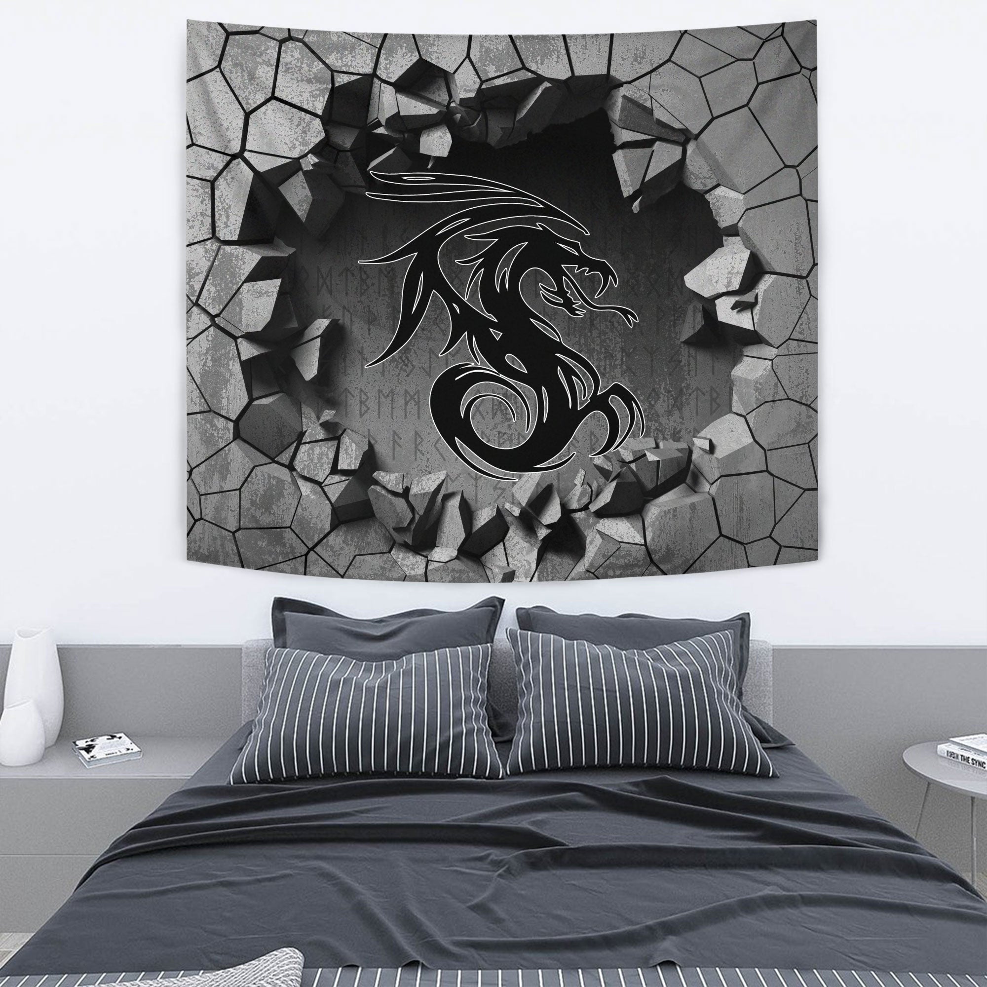 Raven Tapestry for Wall Décor