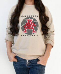 Razorback Basketball Sweatshirt, Throwback Arkansas Basketball Crewneck, Vintage Arkansas Sweater, Go Hogs Sweatshirt, Hoodie, Shirt Woo Pig Sooie Sweater
