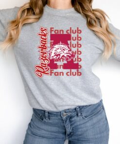 Razorbacks Fan Club Sweatshirt, Arkansas Razorbacks Sweatshirt, Arkansas Football Sweater, Woo Pig Sooie Crewneck, Go Hogs Sweatshirt, Hoodie, Shirt