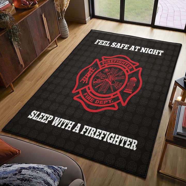 Rescue Firefighter, Feeling Safe with Firefighter Rugs, Firefighter
