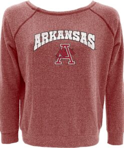 Reserve Collection By 3/4 Raglan Sleeve Vault Hacci Fabric Tee, Hogs Shirt Gifts For Razorbacks Fans, Arkansas Razorbacks Hoodie
