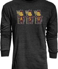 Reserve Collection By Vintage Arizona State Long Sleeve Vault T Shirt, Arizona State Sun Devils NCAA Sweatshirts, Hoodie, Shirt Gifts for Fans