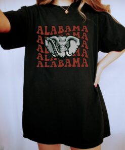 Retro Alabama Football Comfort Colors Shirt, Alabama Crimson Tide Shirt, Tailgate Tops Clothes, Game Day Shirt, Roll Tide Football Tee Shirt