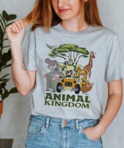 Retro Animal Kingdom Disney Shirt, Cute Mickey And Friends Shirt, Vintage Disneyland Minnie, Pluto, Donald, Goofy, Walt Disney World Shirt