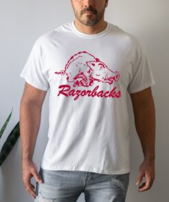 Retro Arkansas Shirt, Unisex Vintage Arkansas Razorbacks T Shirt, Hoodie, Sweatshirt, Football Season Gameday Apparel Arkansas Football Graphic Tee