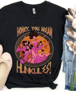Retro Circle Disney Diva The Muses Honey You Mean Hunkules Shirt, Hercules T-shirt, Disney World Shirt, Disneyland Family Vacation Gift Tee