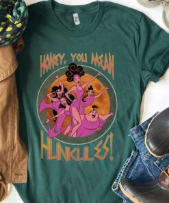 Retro Circle Disney Diva The Muses Honey You Mean Hunkules Shirt, Hercules T-shirt, Disney World Shirt, Disneyland Family Vacation Gift Tee