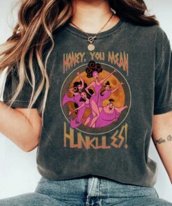 Retro Circle Disney Diva The Muses Honey You Mean Hunkules Shirt, Hercules T-shirt, Disney World Shirt, Disneyland Family Vacation Gift Tee