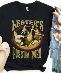 Retro Disney A Goofy Movie Lester's Possum Park Shirt, Disneyland Vacation Family, Unisex T-shirt Family Birthday Gift Adult Kid Toddler Tee