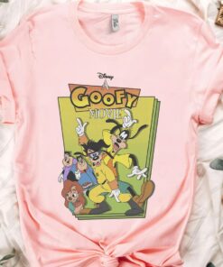 Retro Disney A Goofy Movie Max Powerline Dance Logo Shirt, Disneyland Vacation, Unisex T-shirt Family Birthday Gift Adult Kid Toddler Tee