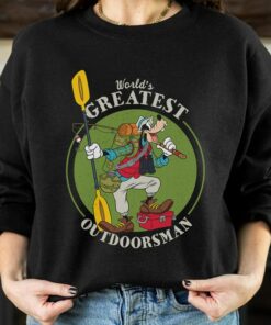 Retro Disney Goofy Outdoorsman Shirt, Disneyland Family Vacation Gift Unisex T-shirt Birthday Gift Hoodie Sweatshirt Adult Kid Toddler Tee