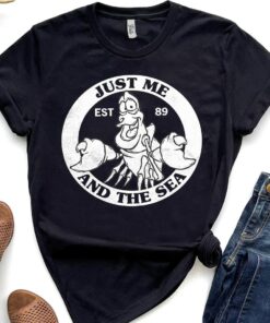 Retro Disney Little Mermaid Sebastian Me Under The Sea Shirt, Magic Kingdom Trip Unisex T-shirt Family Birthday Gift Adult Kid Toddler Tee