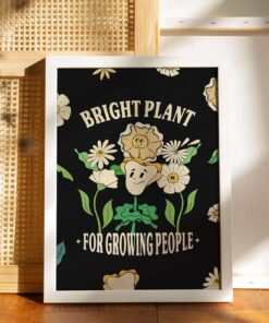 Retro Home Decor, 70s Floral Pattern, Retro 70s Art Print, Retro Decor, Affirmation Poster