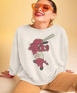 Retro Razorback Baseball Tee, Arkansas College Football Club T-Shirt, Football Lovers Gift, NCAA Football Shirt, Arkansas Hogs Sweatshirt, Hoodie