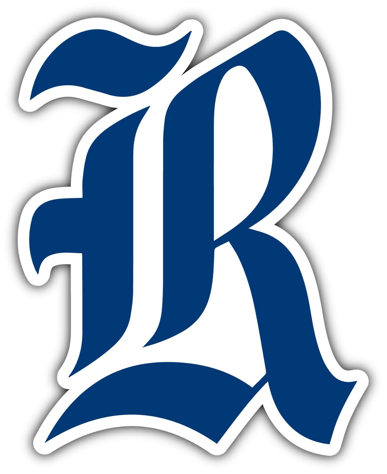 Rice Owls University College NCAA Logo Vinyl Decals Sticker For Car Truck Door And Window Laptop Gifts For Fans
