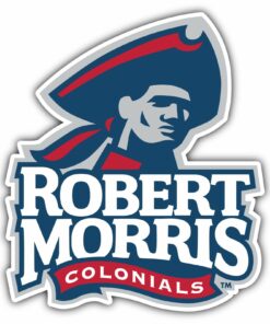 Robert Morris Colonials College NCAA Logo Vinyl Decals Sticker For Car Truck Door And Window Laptop Gifts For Fans