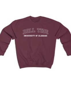 Roll Tide Sweatshirt, University Of Alabama Sweatshirt, University Of Alabama Crimson Tide Unisex Crewneck Sweatshirt