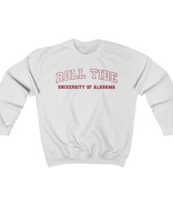 Roll Tide Sweatshirt, University Of Alabama Sweatshirt, University Of Alabama Crimson Tide Unisex Crewneck Sweatshirt