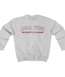 Roll Tide Sweatshirt, University Of Alabama Sweatshirt, University Of Alabama Crimson Tide Unisex Crewneck Sweatshirt
