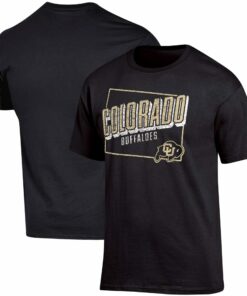 Russell Athletic Black Colorado Buffaloes Distressed Wordmark T-Shirt, CU Buffs Sweatshirt, Shirt, Hoodie Gifts for NCAA Fans
