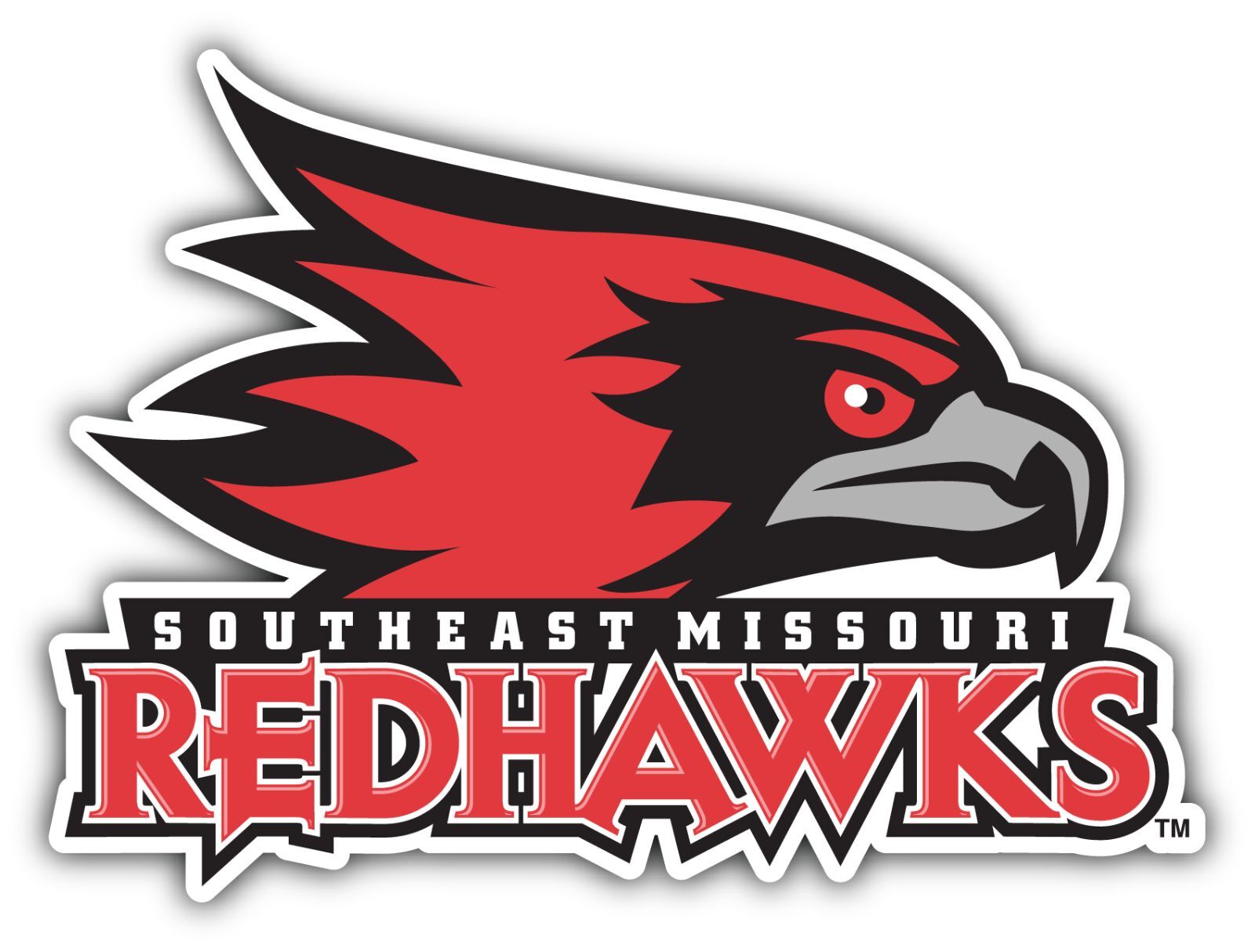 SE Missouri State Redhawks College NCAA Logo Vinyl Decals Sticker For Car Truck Door And Window Laptop Gifts For Fans